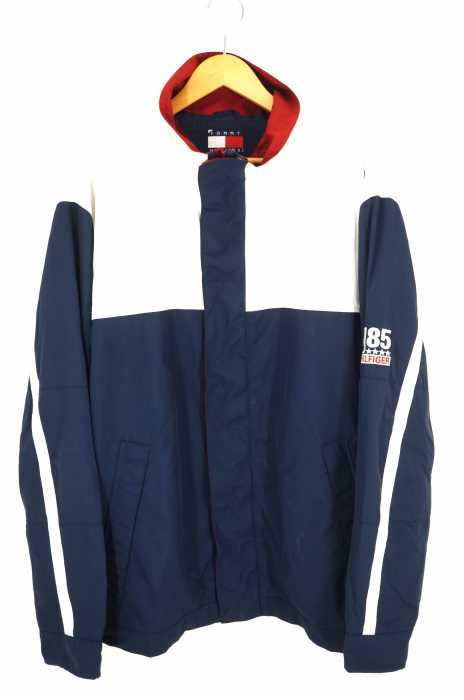 TOMMY HILFIGER (トミーヒルフィガー) バイカラーナイロンブルゾン メンズ アウター