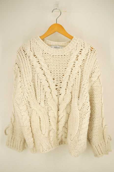 ZARA KNIT（ザラニット） ケーブルニット レディース トップス