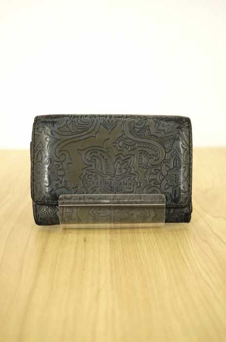 KATHARINE HAMNETT LONDON(キャサリンハムネットロンドン) 彫刻三つ折り財布 メンズ 財布・ケース