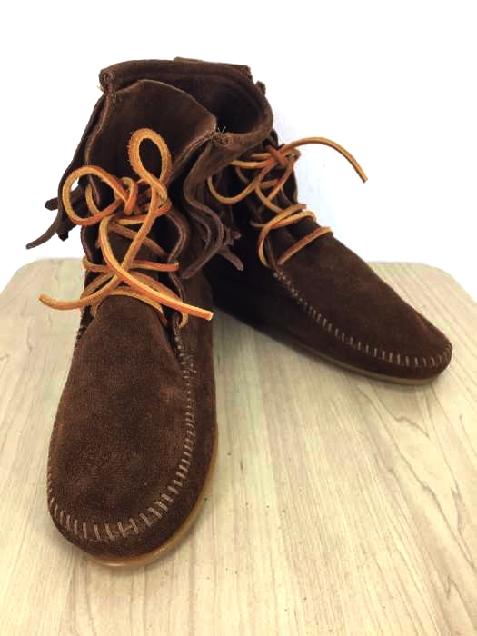 Minnetonka（ミネトンカ） フリンジブーツ レディース シューズ