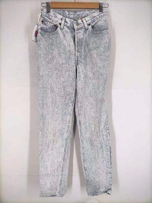 Levis（リーバイス） ボタン裏544 SUCHMOS ヒッコリーストライプデニムパンツ レディース パンツ
