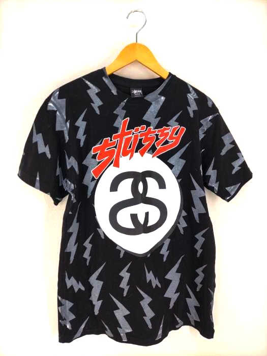 Stussy（ステューシー） イナズマ8ボールプリントTシャツ メンズ トップス