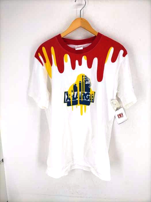 XLARGE（エクストララージ） ドリップペイントプリントTシャツ メンズ トップス