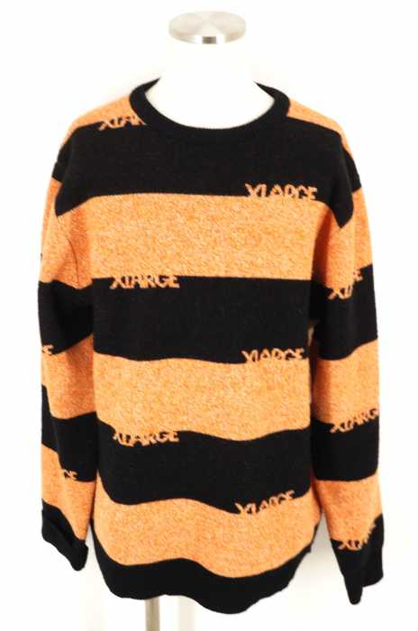 X-LARGE（エクストララージ） BORDER KNIT メンズ トップス
