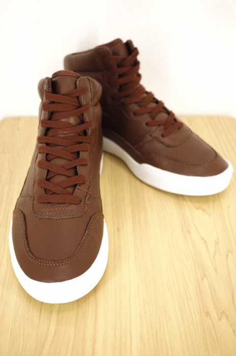 VANS （バンズ ） レザーハイカットスニーカー メンズ シューズ