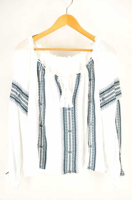 moussy (マウジー) EMBROIDERY BLOUSE レディース トップス