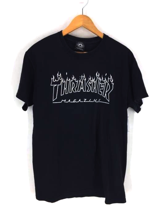 THRASHER（スラッシャー） フレイムロゴプリントTシャツ メンズ トップス