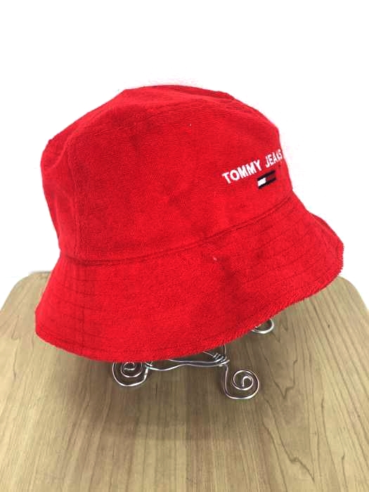 tommy jeans(トミージーンズ) TOWELLING LOGO BUCKET HAT レディース 帽子