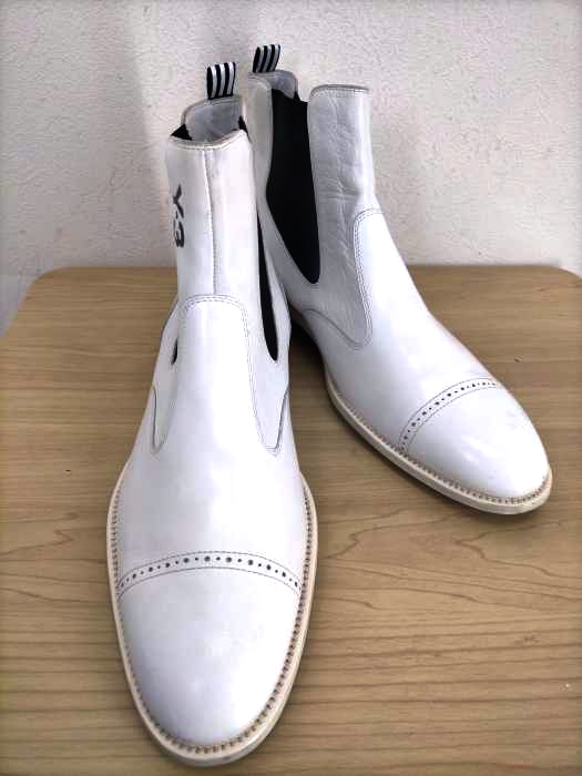 Y-3（ワイスリー） ストレートチップ サイドゴアブーツ メンズ シューズ
