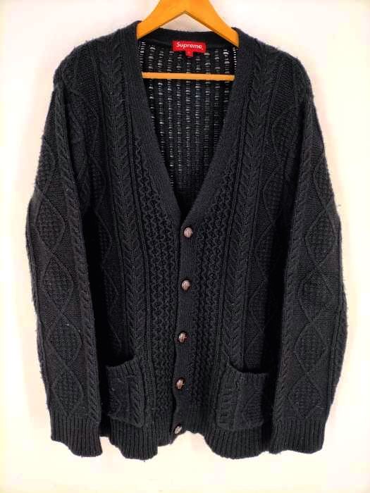 Supreme(シュプリーム) Cable Knit Cardigan メンズ トップス