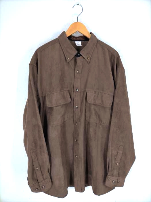 WOODLAND（） フェイクスエードシャツ メンズ トップス