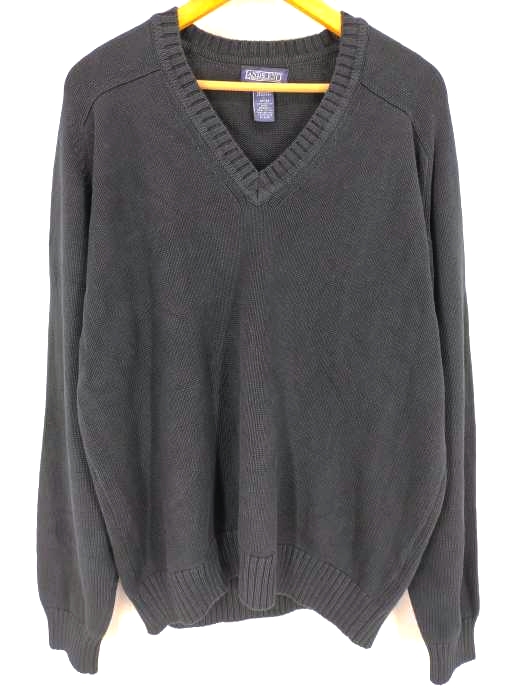 landsend(ランズエンド) Vネックコットンニット メンズ トップス