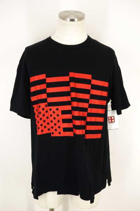 LAD MUSICIAN （ラッドミュージシャン） BIG T-SHIRT 星条旗 メンズ トップス