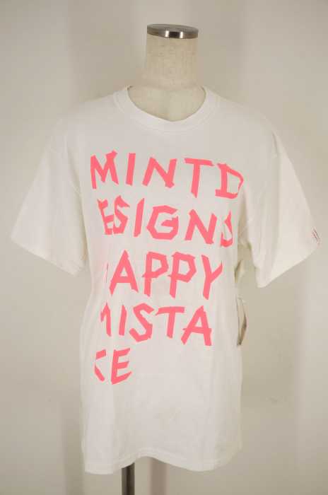 mintdesigns (ミントデザインズ) SKETCH MASKING TAPE T―SHIRT レディース トップス