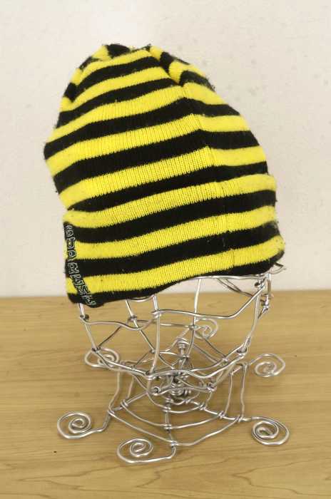 Supreme (シュプリーム) VERTICAL LOGO STRIPED BEANIE メンズ 帽子