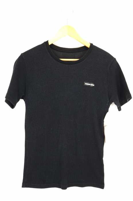 NUMBER (N)INE DENIM（ナンバーナインデニム） サーマルカットソー 胸ロゴラバーワッペン メンズ トップス