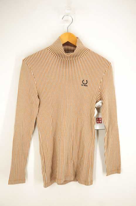 FRED PERRY × RAF SIMONS（フレッドペリーラフシモンズ） Striped Rollneck Shirt メンズ トップス