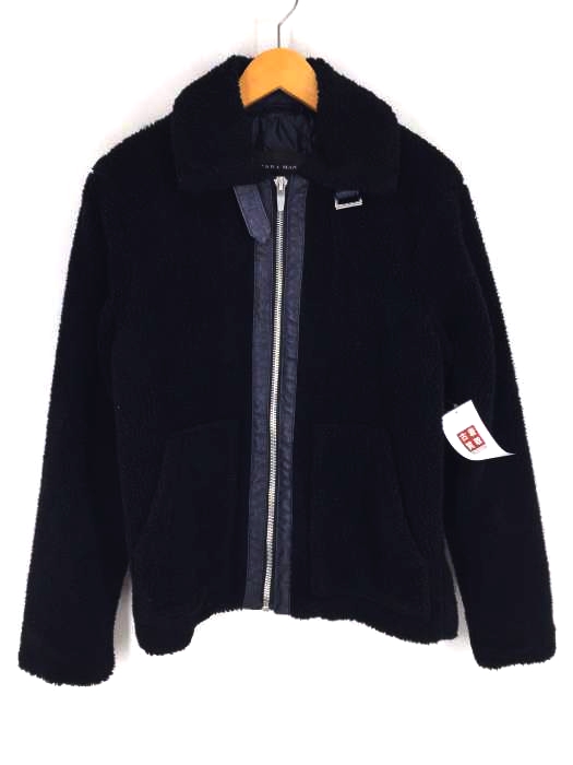 ZARA MAN（ザラマン） ボアジップアップジャケット メンズ アウター