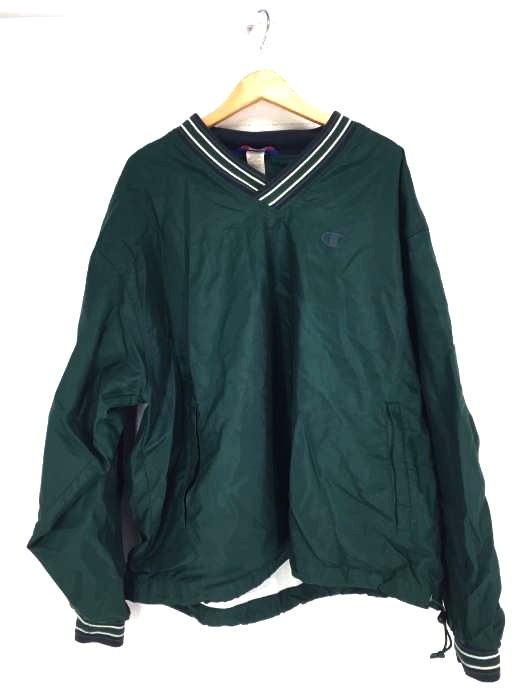 Champion（チャンピオン） リブネックエステルプルオーバー シャカプルオーバー メンズ トップス