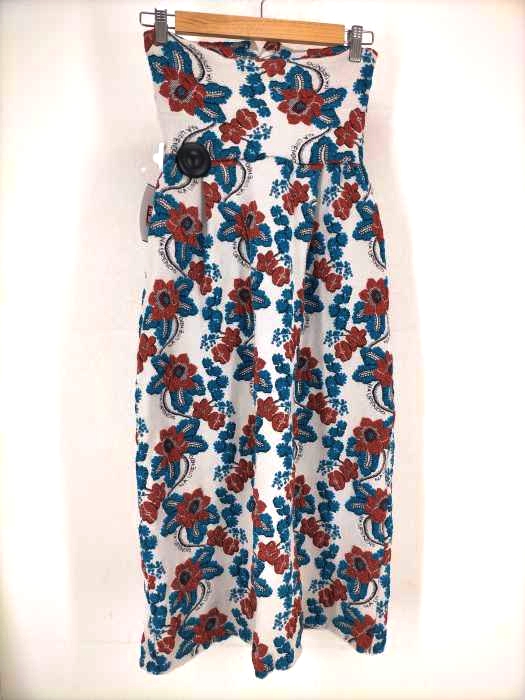 TAN（タン） FLOWER MOTIF SKIRT レディース スカート