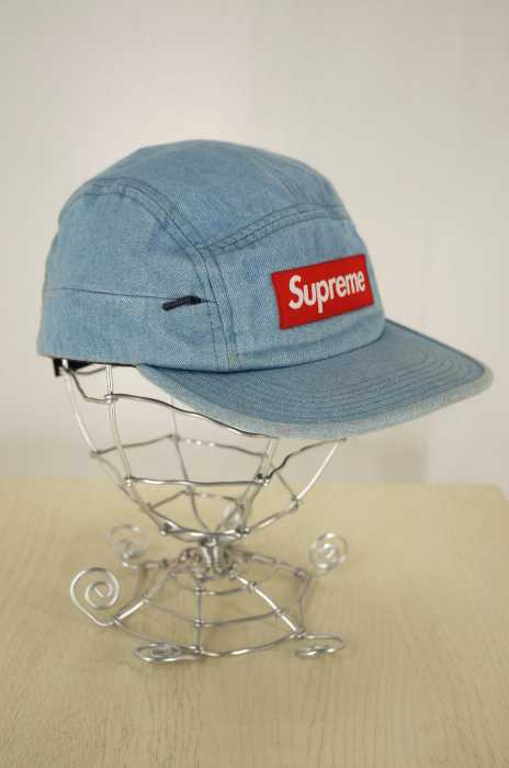 Supreme （シュプリーム） Side Zip Camp Cap Denim  デニム サイドジップ メンズ 帽子