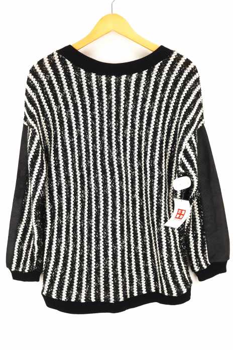 ZARA(ザラ) ストライプニットプルオーバー レディース トップス