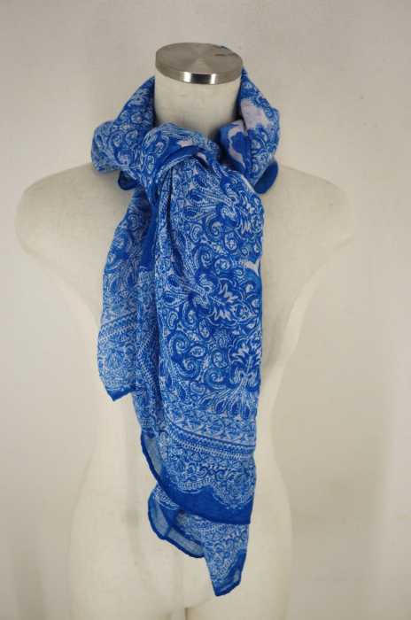 Zara Accessories ザラアクセサリーズ 総柄大判ストール レディース ファッション雑貨 ブランド古着買取販売バズストア