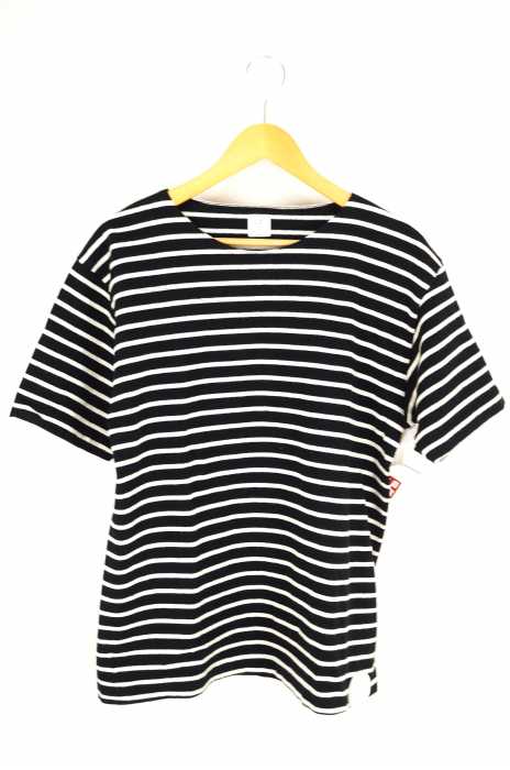 ANATOMICA （アナトミカ） マルニエクルーネックボーダーTシャツ メンズ トップス