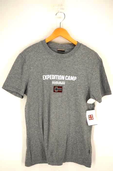NAPAPIJRI（ナパピリ） ロゴ刺繍Tシャツ メンズ トップス