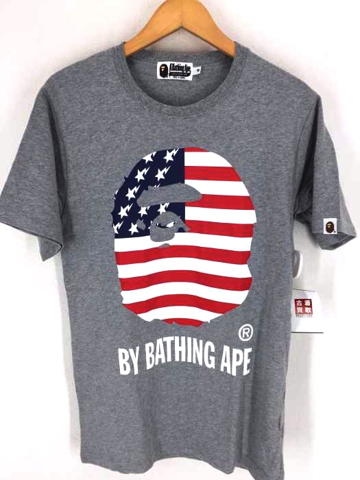 A BATHING APE（アベイシングエイプ） 国旗柄 サルTシャツ メンズ トップス