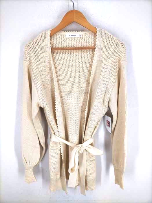 moussy（マウジー） TRIM END KNIT Cardigan レディース トップス