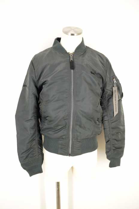 ALPHA INDUSTRIES×STUSSY （アルファインダストリーズ×ステューシー） 35th MA-1 メンズ アウター