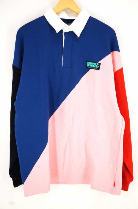 Rolling Cradle(ローリングクレイドル) GAUDY RUGBY-SHIRT メンズ トップス