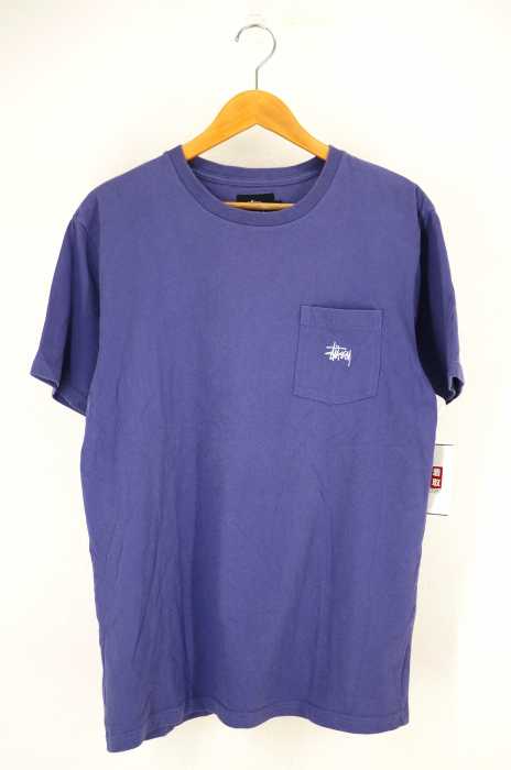 STUSSY （ステューシー） ポケット刺繍 Tシャツ メンズ トップス