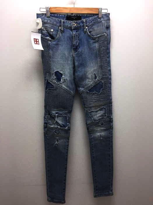 REPRESENT（リプレゼント） クラッシュ加工 BIKER DENIM メンズ パンツ