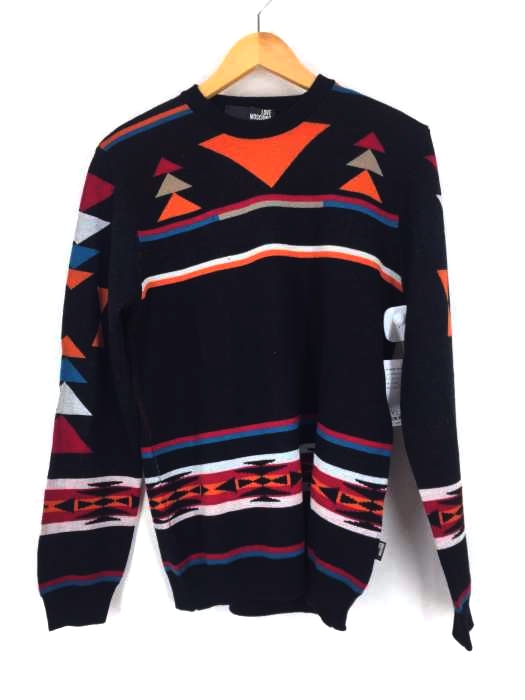 LOVE MOSCHINO(ラブモスキーノ) ノルディック柄 セーター メンズ トップス