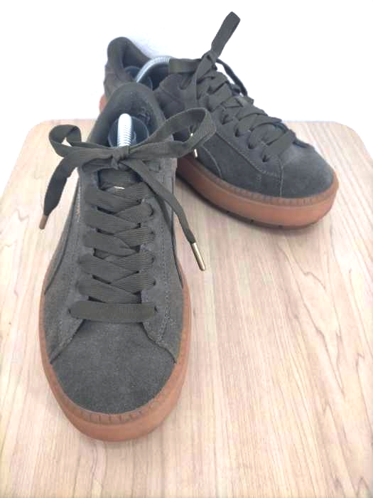 PUMA（プーマ） SUEDE PLATFORM TRACE WMNS レディース シューズ