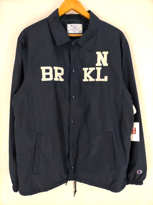Champion(チャンピオン) 裏地チェック柄コーチジャケット メンズ アウター