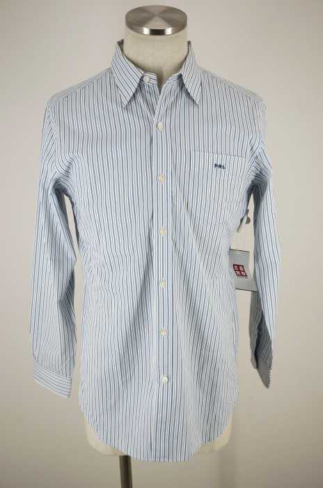 Polo by RALPH LAUREN （ポロバイラルフローレン） ワンポイントストライプシャツ メンズ トップス