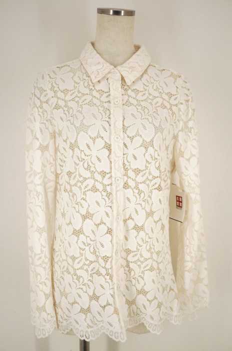 BCBG MAXAZRIA （ビーシービージーマックスアズリア） レースブラウス レディース トップス