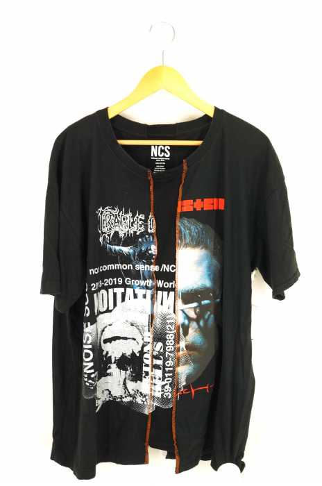 NOT COMMON SENSE（ノットコモンセンス） ReMAKE TEE リメイクバンドTシャツ メンズ トップス