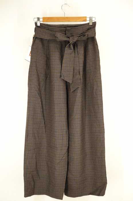 UNITED ARROWS green label relaxing （ユナイテッドアローズグリーンレーベルリラクシング） FM R/W サッシュワイド パンツ レディース パンツ