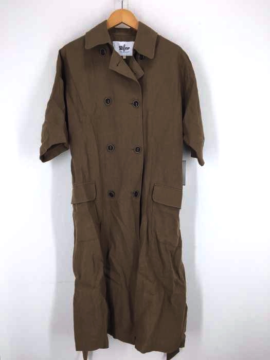 SOFAR（ソウファー） Linen Short-Sleeve Trench Coat レディース アウター