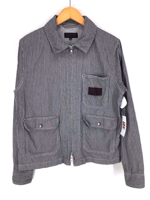 Engineered Garments（エンジニアードガーメンツ） ストライプジップアップジャケット スウィングトップ メンズ アウター