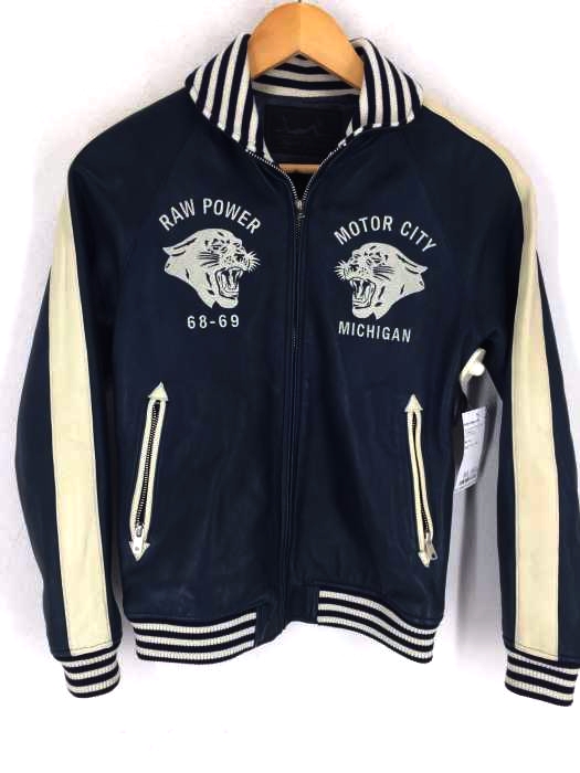 HYSTERIC GLAMOUR(ヒステリックグラマー) レザージップアップ ベトジャン メンズ アウター