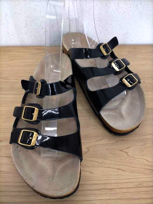 BIRKENSTOCK（ビルケンシュトック） Papillio エナメルサンダル メンズ シューズ