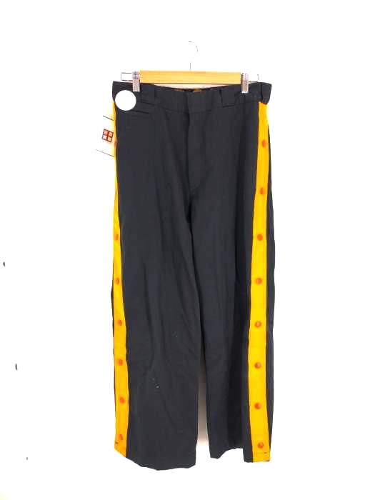 MYne(マイン) side line snap wide pants メンズ パンツ
