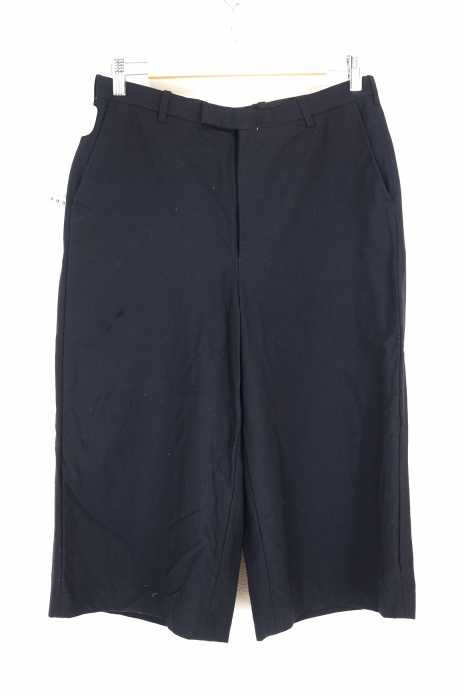 LAD MUSICIAN （ラッドミュージシャン） WOOL GABARDINE CROPPED CULOTTES　テーパードワイドパンツ メンズ パンツ