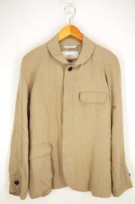 work not work（ワークノットワーク） LINEN HB POACHER JACKET メンズ アウター