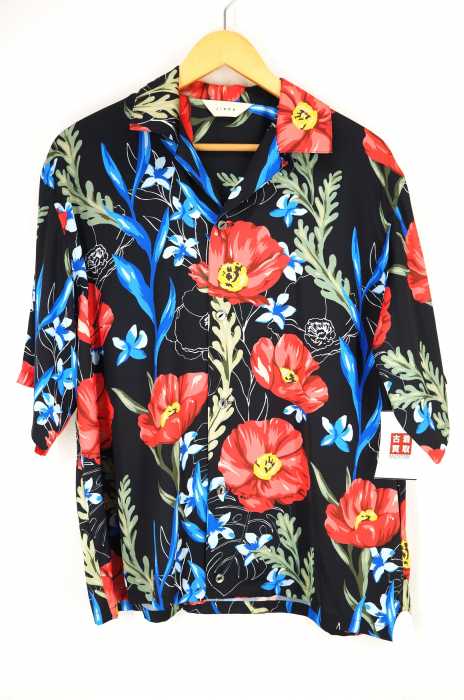 Jieda(ジエダ) FLOWER PATTERN S/S SHIRT メンズ トップス